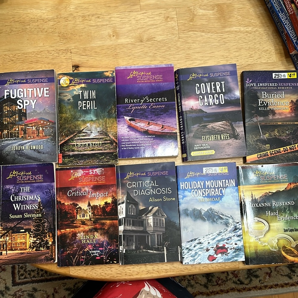 10 Christian Suspense Romance Books
